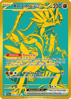 Koraidon ex, 245/91, Standard